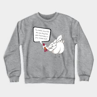 Cheating Rooster Crewneck Sweatshirt